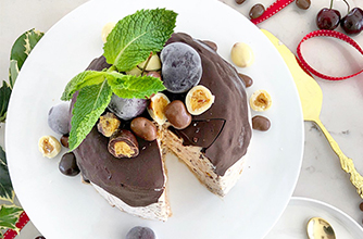 FruChoc Ice Cream Pudding